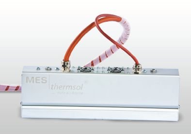 infrared line radiator with cooling fan